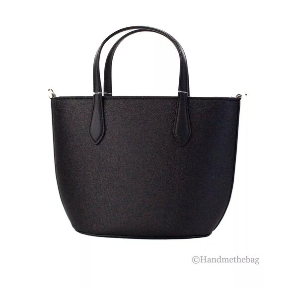 Kate Spade Glimmer Black Glitter Crossbody Bag Purse - Picture 2 of 15